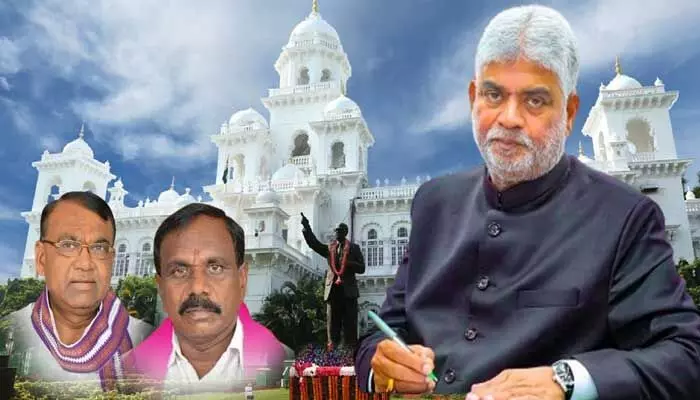 TG: ఎమ్మెల్యే పోచారం, కాలే యాదయ్యకు స్పీకర్ క్లీన్ చిట్ TG: ఎమ్మెల్యే పోచారం, కాలే యాదయ్యకు స్పీకర్ క్లీన్ చిట్