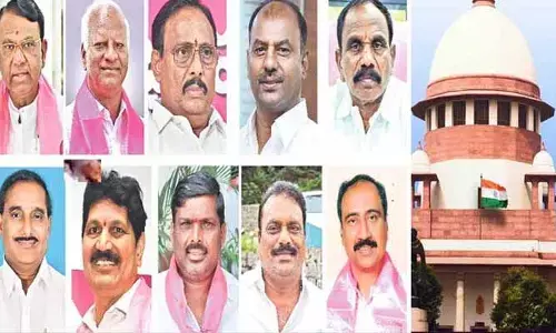 TG: మరికాసేపట్లో ఎమ్మెల్యేల ఫిరాయింపు కేసుపై సుప్రీంలో తీర్పు.. సర్వత్రా ఉత్కంఠ