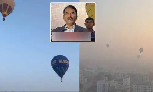 Air Balloon Festival: హైదరాబాద్‍లో అట్టహాసంగా ప్రారంభమైన హాట్ ఎయిర్ బెలూన్ ఫెస్టివల్