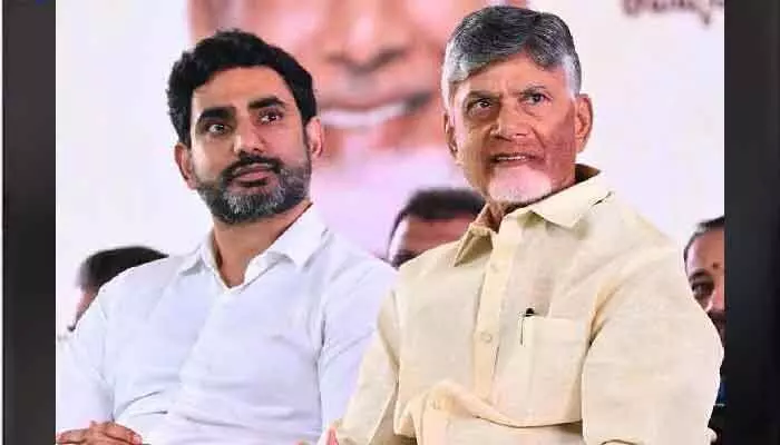 గ్రీన్ అమ్మోనియా ప్రాజెక్ట్ పై సీఎం చంద్రబాబు.. మంత్రి లోకేశ్ కీలక వ్యాఖ్యలు గ్రీన్ అమ్మోనియా ప్రాజెక్ట్ పై సీఎం చంద్రబాబు.. మంత్రి లోకేశ్ కీలక వ్యాఖ్యలు
