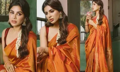 చీరలో బాపు బొమ్మలా బాలయ్య బ్యూటీ