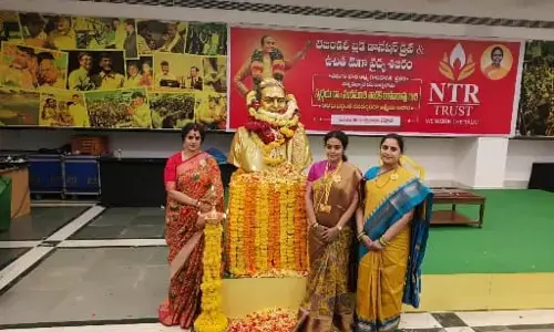 ఫిలిం నగర్‌లో ఎన్టీఆర్ వర్ధంతి వేడుకలు