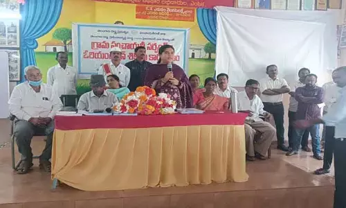 స‌ర్పంచ్ లు గ్రామంలో శ్రీరాముని పాల‌న చేయాలి : క‌లెక్ట‌ర్ శార‌దా