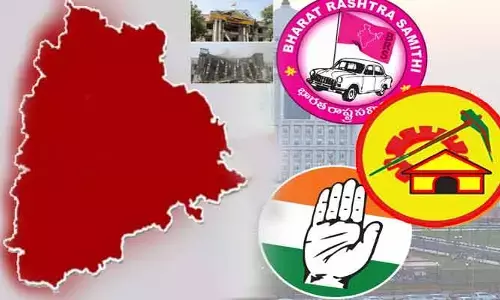 దమ్ముంటే టచ్ చేసి చూడండి..  బీఆర్ఎస్, కాంగ్రెస్, టీడీపీ మధ్య సోషల్ మీడియా వార్