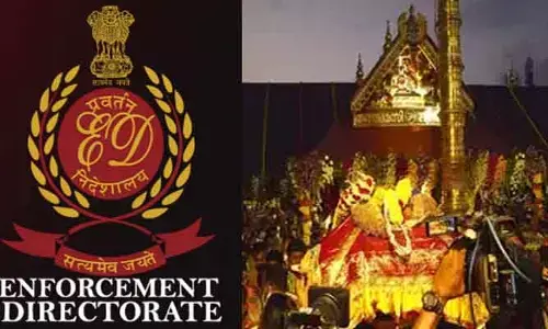 శబరిమల బంగారం చోరీ కేసు.. 3 రాష్ట్రాల్లో ఈడీ సోదాలు