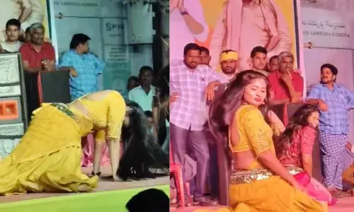 ఎన్టీఆర్ వర్థంతి వేడుకల్లో అసభ్యకర డ్యాన్సులు... మండిపడుతున్న నెటిజన్లు