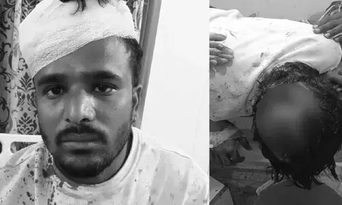 కుటుంబ తగాదాలతో వ్యక్తి కి తీవ్రగాయాలు