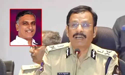హరీష్ రావును మళ్లీ విచారిస్తాం: CP సజ్జనార్