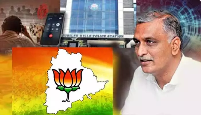 Phone Tapping Case: బీఆర్ఎస్, కాంగ్రెస్ డ్రామాలు.. హరీశ్ రావు విచారణపై టీ బీజేపీ రియాక్షన్ Phone Tapping Case: బీఆర్ఎస్, కాంగ్రెస్ డ్రామాలు.. హరీశ్ రావు విచారణపై టీ బీజేపీ రియాక్షన్