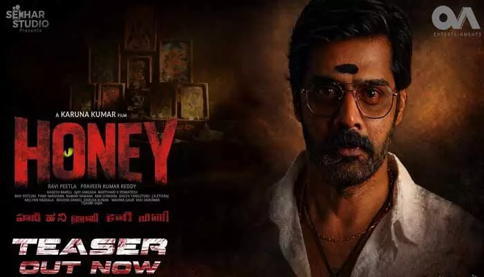 భయంకరమైన లుక్లో నవీన్ చంద్ర.. వణుకుపుట్టిస్తున్న ‘హనీ’ టీజర్ భయంకరమైన లుక్లో నవీన్ చంద్ర.. వణుకుపుట్టిస్తున్న ‘హనీ’ టీజర్