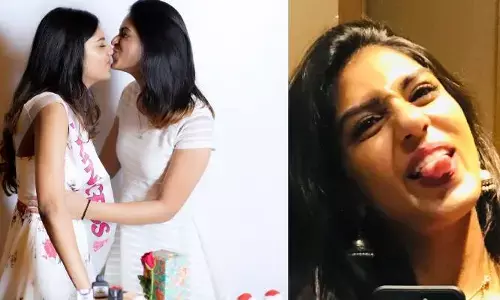 ఆ లేడీకి కిస్ ఇచ్చిన సురేఖ వాణి కూతురు !