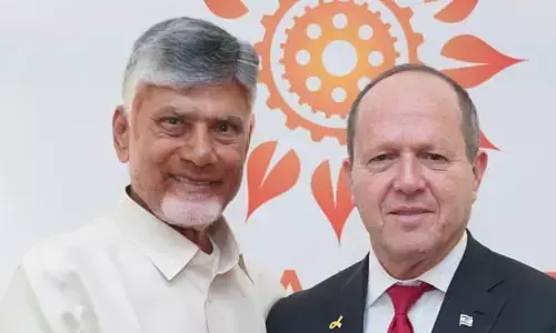 ఏపీలో డ్రోన్ల తయారీ.. ఇజ్రాయెల్‌ మంత్రితో సీఎం చంద్రబాబు చర్చలు
