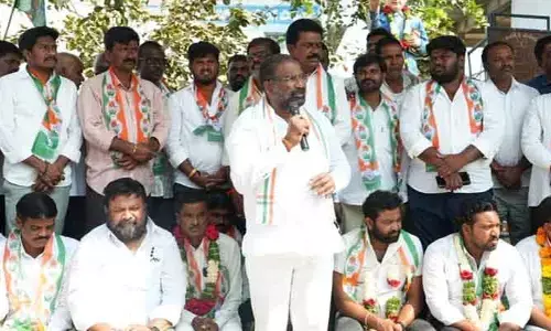 ‘పేదలకు ఉపాధి హామీ పథకాన్ని దూరం చేస్తున్నారు’: మంత్రి వాకిటి శ్రీహరి