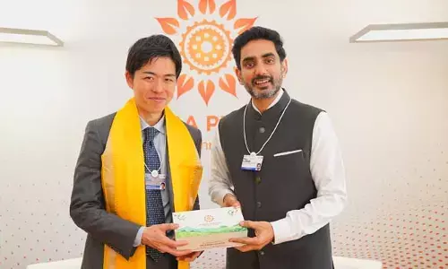జెరా గ్లోబల్ సీఈఓ యుకియో కానితో మంత్రి లోకేశ్ భేటీ
