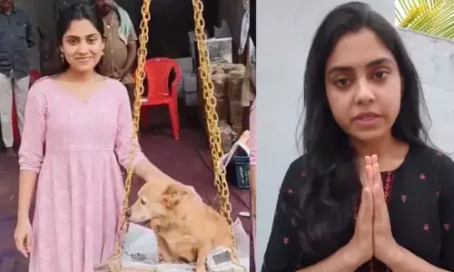 మేడారం జాతరలో తన కుక్కకు తులాభారం.. సారీ చెప్పిన హీరోయిన్