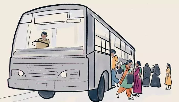 దునియా మెచ్చిన ఉచిత బస్సు పథకం! దునియా మెచ్చిన ఉచిత బస్సు పథకం!