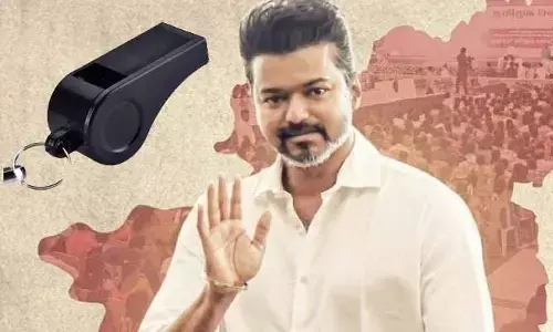 Breaking: విజయ్ టీవీకే పార్టీకి విజిల్ సింబల్ కేటాయింపు