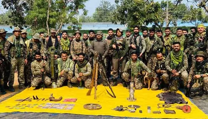 బయటపడ్డ మావోయిస్టు ఆయుధ కర్మాగారం.. బయటపడ్డ మావోయిస్టు ఆయుధ కర్మాగారం..