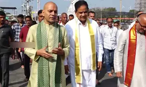 తిరుమలలో రథసప్తమికి ఏర్పాట్లు.. పర్యవేక్షించిన చైర్మన్, ఈవో, ఏఈవో