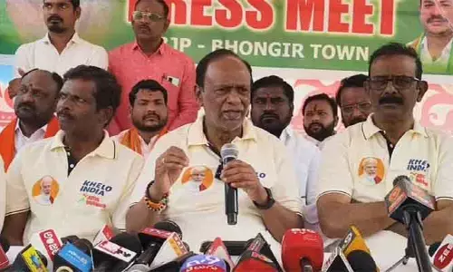 ఫోన్ ట్యాపింగ్ కేసులో టీవీ సీరియల్ నడుపుతున్న సీఎం రేవంత్ రెడ్డి : ఎంపీ డాక్టర్ లక్ష్మణ్