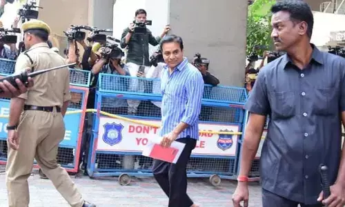 KTR: ఫోన్ ట్యాపింగ్ కేసులో ముగిసిన కేటీఆర్ విచారణ.. సిట్ ప్రశ్నల వర్షం!