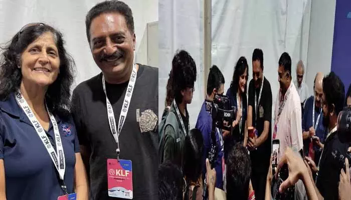 నా జీవితంలో అద్భుతమైన క్షణం.. సునీతా విలియమ్స్ను కలిసిన ప్రకాష్రాజ్ నా జీవితంలో అద్భుతమైన క్షణం.. సునీతా విలియమ్స్ను కలిసిన ప్రకాష్రాజ్