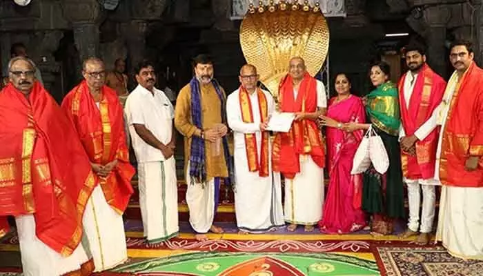 టీటీడీకి రూ.2.50 కోట్లు విరాళం టీటీడీకి రూ.2.50 కోట్లు విరాళం