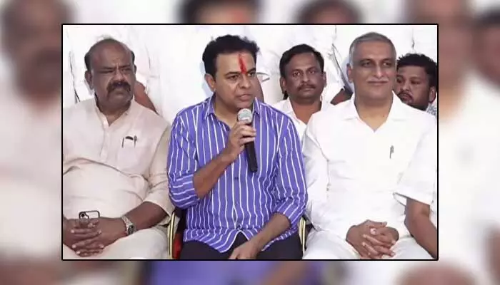 ‘ఆ అర్రలో ఆరుగురమే ఉన్నాము’.. సిట్ విచారణపై కేటీఆర్ సంచలన వ్యాఖ్యలు ‘ఆ అర్రలో ఆరుగురమే ఉన్నాము’.. సిట్ విచారణపై కేటీఆర్ సంచలన వ్యాఖ్యలు