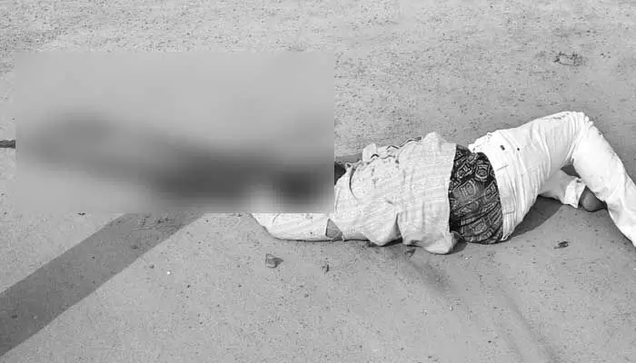 టాటా ఏస్ ఢీ కొని యువకుడు మృతి టాటా ఏస్ ఢీ కొని యువకుడు మృతి
