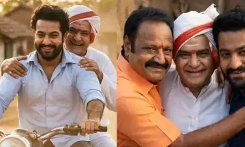 యంగ్ టైగ‌ర్ బుల్లెట్ బైక్ పై సీనియ‌ర్ ఎన్టీఆర్ !