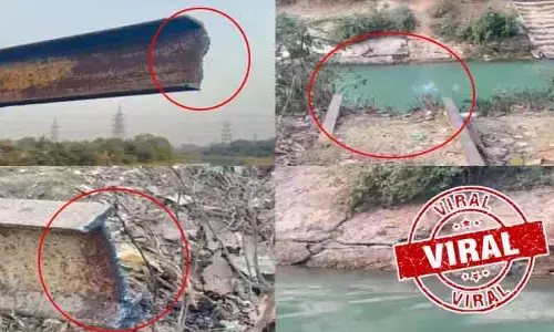 ఓరినీ.. ఇదేక్కడి చోద్యం..! రాత్రికి రాత్రే 10 టన్నుల స్టీల్‌ వంతెన చోరీ