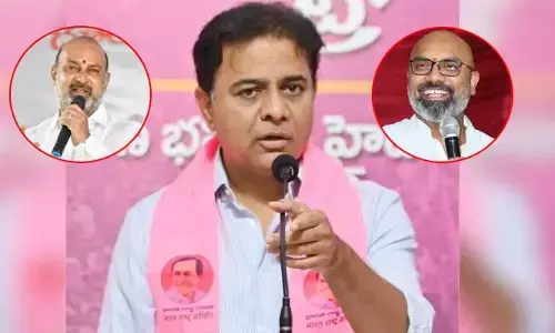 బండి సంజయ్, MP అర్వింద్‌కు కేటీఆర్ లీగల్ నోటీసులు