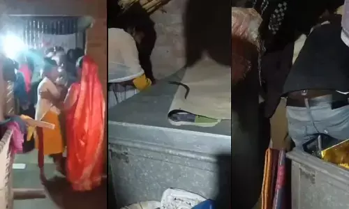 ప్రియురాలి ఇంట్లో ఇనుప పెట్టె టెన్షన్.. ఊపిరాడక అల్లాడిన ప్రేమికుడు.. ఏమైందంటే?