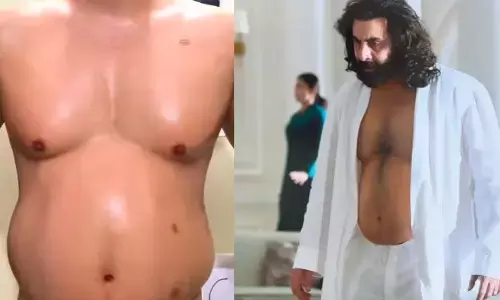 అది నిజమైన పొట్ట కాదా.. యానిమల్‌లో రన్ బీర్ లుక్ పై ఇంట్రెస్టింగ్ వీడియో
