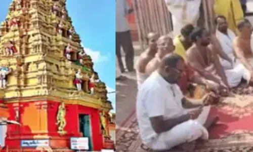 కొండగట్టు ఆలయ ఈఓపై చర్యలు తీసుకోవాలి