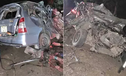 BREAKING: ఘోర రోడ్డు ప్రమాదం.. ఏడుగురు స్పాట్ డెడ్