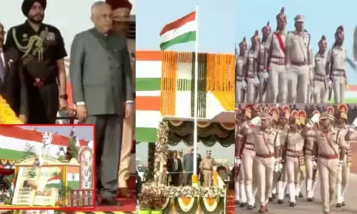 అమరావతిలో తొలిసారి గణతంత్ర దినోత్సవ వేడుకలు.. జాతీయ పతాకాన్ని ఆవిష్కరించిన గవర్నర్