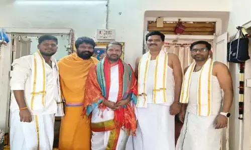 శ్రీశైల దేవస్థాన ముఖ్య అర్చకుడిగా మడపతి శివకుమార్