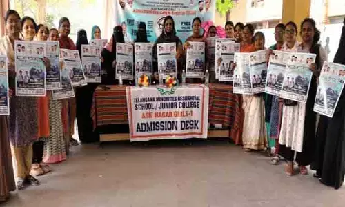 తెలంగాణ మైనార్టీ గురుకుల పాఠ‌శాలలో అడ్మిష‌న్లు షురూ..!