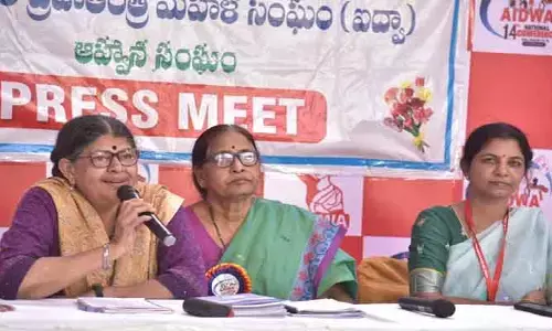జీవించే హక్కు కోసం భవిష్యత్తులో పోరాటాలు : ఐద్వా జాతీయ ఉపాధ్యక్షులు సుధా సుందర రామన్