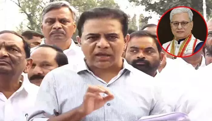 BRS: బొగ్గు స్కామ్పై సమగ్ర దర్యాప్తు జరిపించండి.. గవర్నర్కు బీఆర్ఎస్ ఫిర్యాదు BRS: బొగ్గు స్కామ్పై సమగ్ర దర్యాప్తు జరిపించండి.. గవర్నర్కు బీఆర్ఎస్ ఫిర్యాదు