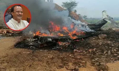 Ajit Pawar: అజిత్ పవార్ విమాన ప్రమాదం.. పైలట్ల చివరి మాటలు ఇవే!