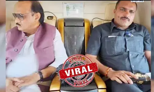 ప్రమాదానికి ముందు ఫ్లైట్‌లో అజిత్ పవార్ చివరి ఫొటో ఇదే.. సోషల్ మీడియాలో వైరల్