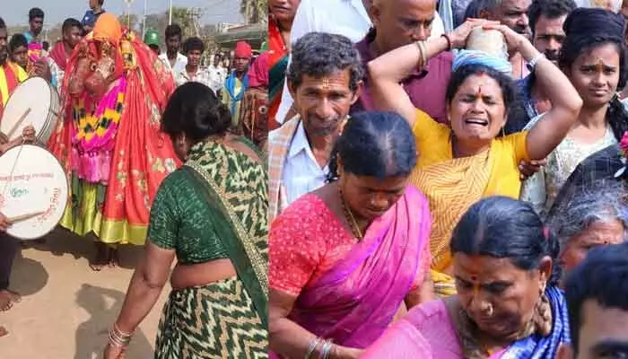సారలమ్మ కమింగ్ పూనకాలు లోడింగ్ సారలమ్మ కమింగ్ పూనకాలు లోడింగ్