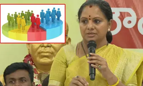 Kavitha:  కులగణన విషంలో  బీజేపీ దేశ ప్రజలకు మోసం: కవిత