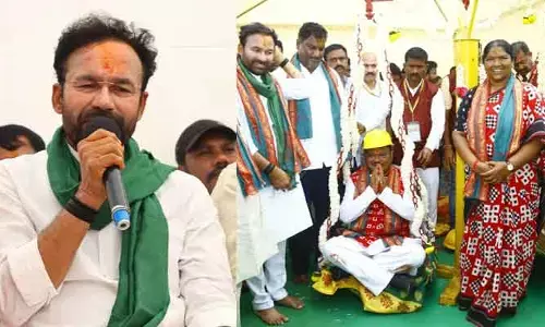 మేడారం జాతర అభివృద్ధికి కేంద్ర ప్రభుత్వం కృషిచేస్తుంది: కేంద్ర మంత్రి కిషన్ రెడ్డి