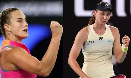 Australian Open : ఫైనల్‌కు దూసుకెళ్లిన సబలెంక, రిబకినా