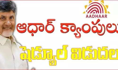 రాష్ట్ర విద్యార్థులకు గుడ్ న్యూస్.. ఫిబ్రవరిలో ఆధార్ స్పెషల్ క్యాంపులు – షెడ్యూల్ విడుదల!