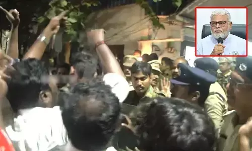 Breaking: అంబటి ఇంటి వద్ద కొనసాగుతున్న హై టెన్షన్.. అక్కడే టీడీపీ శ్రేణులు!