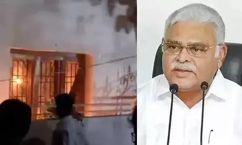 అంబటి రాంబాబు ఇంటికి నిప్పు !